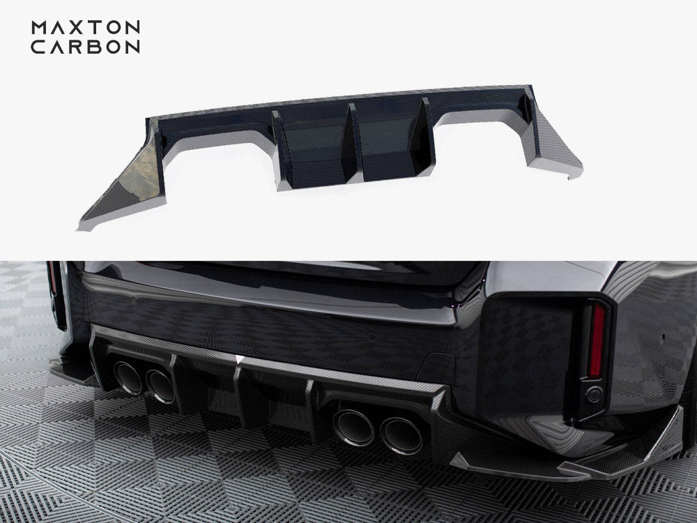Maxton Design Carbon Fiber Rear Diffuser BMW M2 G87 - Wayside Performance 