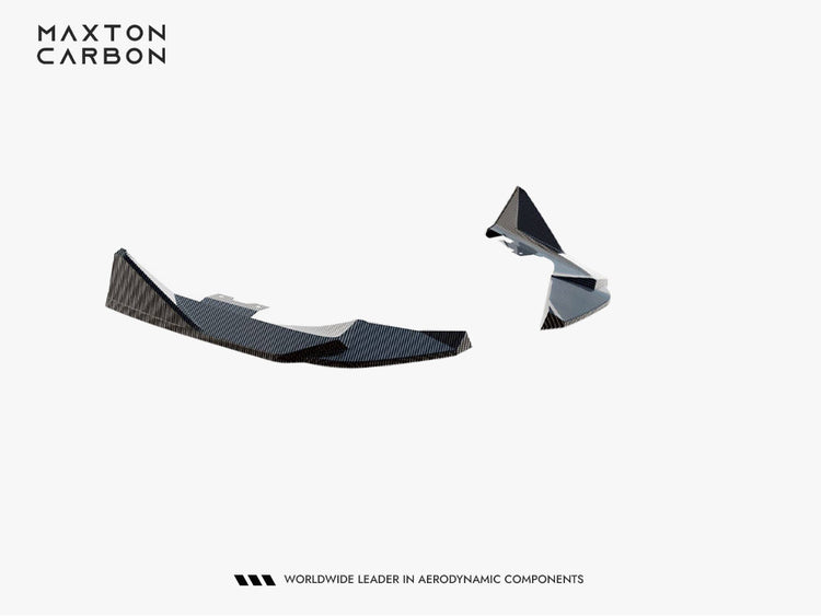 Maxton Design Carbon Fiber Rear Side Splitters BMW M2 G87 - Wayside Performance 