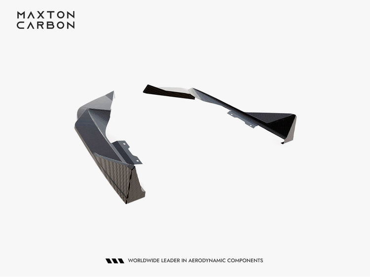 Maxton Design Carbon Fiber Rear Side Splitters BMW M2 G87 - Wayside Performance 
