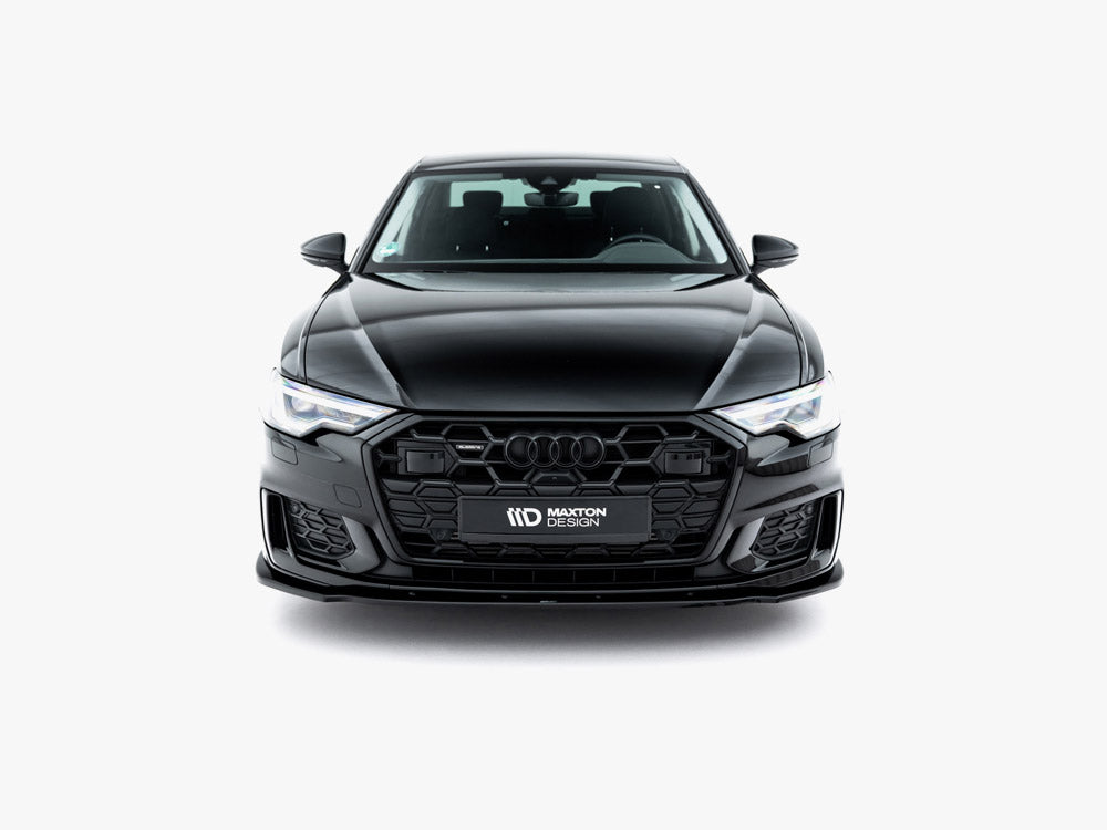 Maxton Design Front Splitter V.2 Audi A6 S-Line / S6 C8 - Wayside Performance 