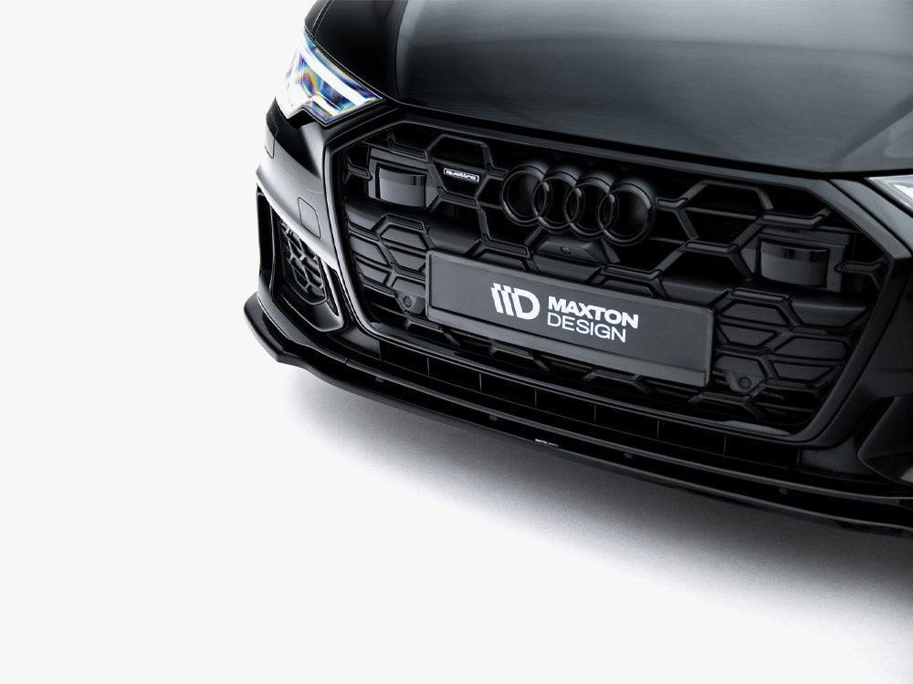 Maxton Design Front Splitter V.2 Audi A6 S-Line / S6 C8 - Wayside Performance 