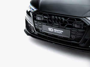 Maxton Design Front Splitter V.2 Audi A6 S-Line / S6 C8 - Wayside Performance 