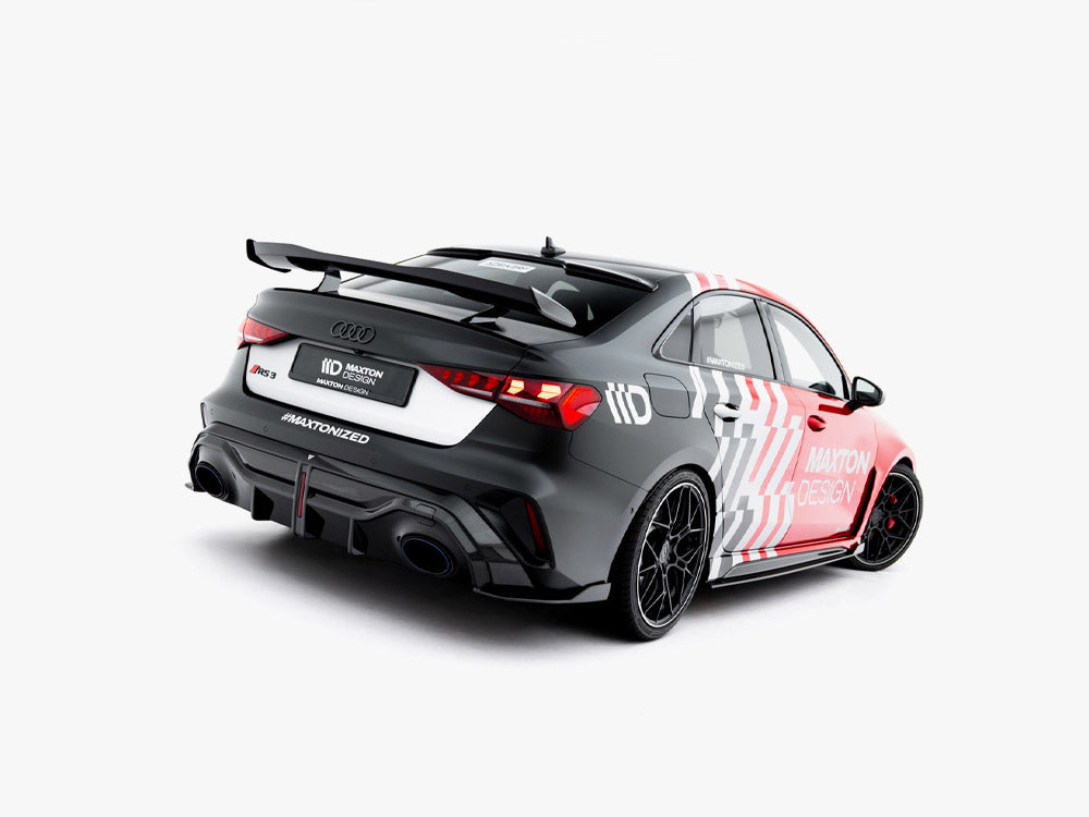 Maxton Design Carbon Spoiler Audi A3 / A3 S-Line / S3 / RS3 Sedan 8Y / 8Y Facelift - Wayside Performance 