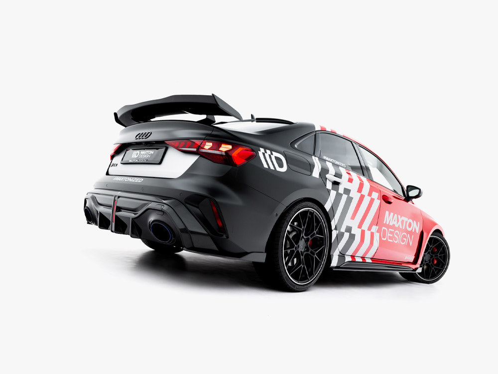 Maxton Design Carbon Spoiler Audi A3 / A3 S-Line / S3 / RS3 Sedan 8Y / 8Y Facelift - Wayside Performance 