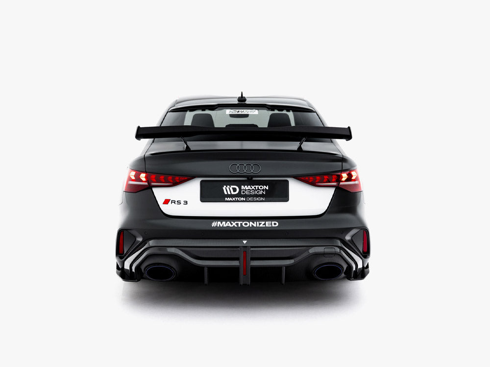 Maxton Design Carbon Spoiler Audi A3 / A3 S-Line / S3 / RS3 Sedan 8Y / 8Y Facelift - Wayside Performance 