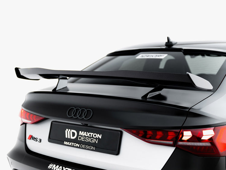 Maxton Design Carbon Spoiler Audi A3 / A3 S-Line / S3 / RS3 Sedan 8Y / 8Y Facelift - Wayside Performance 