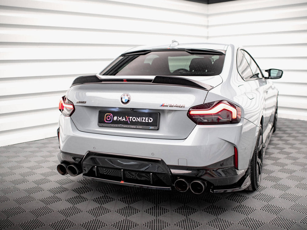 Maxton Design Central Rear Splitter BMW 2 Coupe M240i G42 - Wayside Performance 