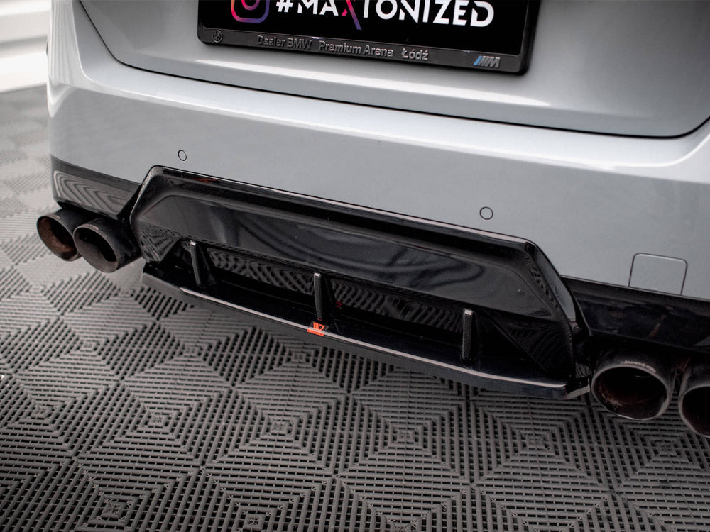Maxton Design Central Rear Splitter BMW 2 Coupe M240i G42 - Wayside Performance 