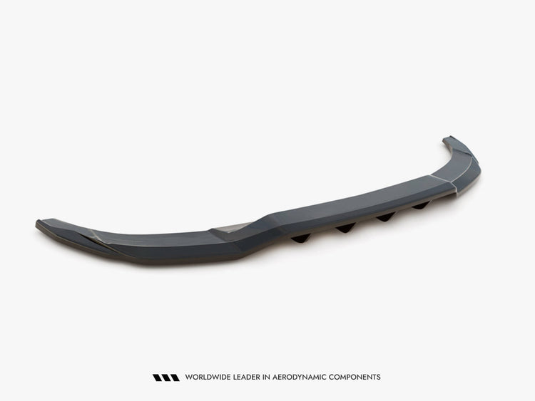 Central Rear Splitter (Vertical Bars) Audi A3 S-Line Sportback 8Y (2020-) - Wayside Performance 