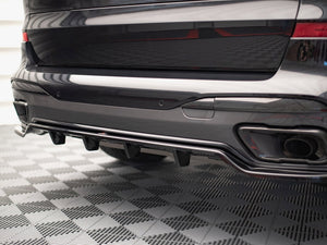 Maxton Design Rear Splitter (Vertical Bars) BMW X7 M-Pack G07 - Wayside Performance 