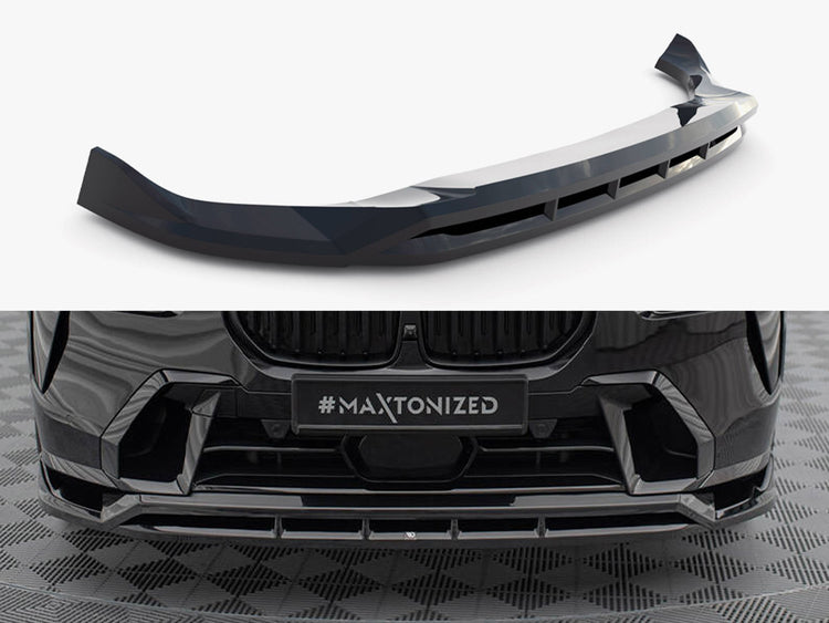 Maxton Design Front Splitter BMW X7 M-Pack G07 Facelift - Wayside Performance 