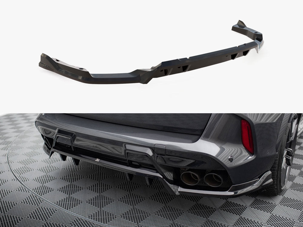 Maxton Design Rear Splitter (Vertical Bars) BMW X5 M F95 / F95 Facelift
