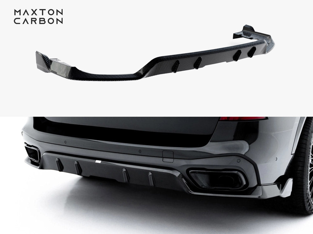 Maxton Design Prepreg Carbon Fiber Rear Diffuser BMW X5 M-Pack G05 - Wayside Performance 