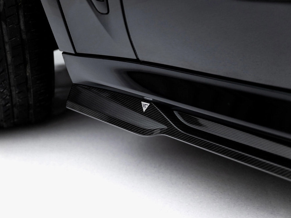 Maxton Design Prepreg Carbon Fiber Side Skirts BMW X5 M-Pack G05 - Wayside Performance 