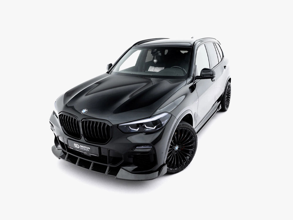 Maxton Design Prepreg Carbon Fiber Front Splitter BMW X5 M-Pack G05 - Wayside Performance 