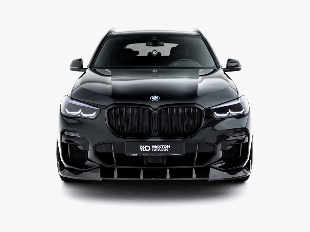 Maxton Design Prepreg Carbon Fiber Front Splitter BMW X5 M-Pack G05 - Wayside Performance 