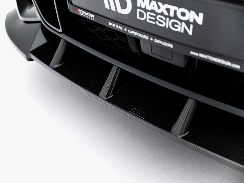 Maxton Design Prepreg Carbon Fiber Front Splitter BMW X5 M-Pack G05 - Wayside Performance 