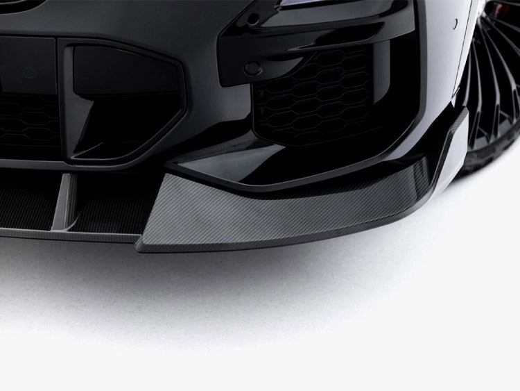 Maxton Design Prepreg Carbon Fiber Front Splitter BMW X5 M-Pack G05 - Wayside Performance 