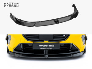 Maxton Design Carbon Fiber Front Splitter BMW M135i / 1 M-Pack F70 - Wayside Performance 