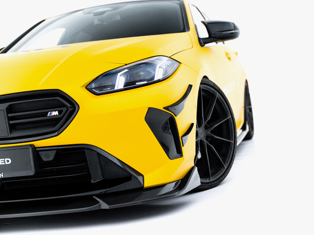 Maxton Design Carbon Fiber Front Splitter BMW M135i / 1 M-Pack F70 - Wayside Performance 