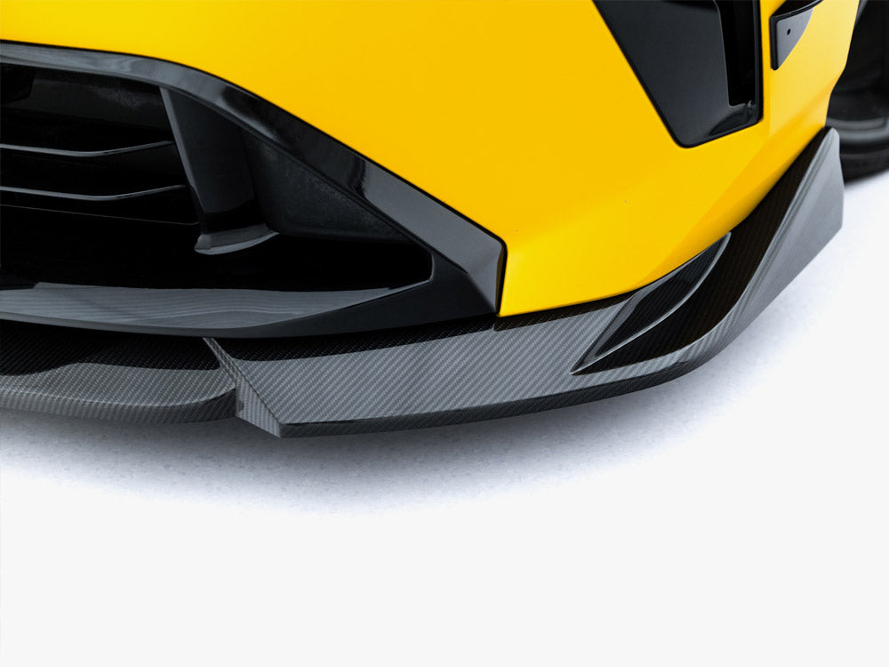 Maxton Design Carbon Fiber Front Splitter BMW M135i / 1 M-Pack F70 - Wayside Performance 