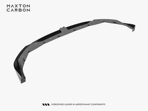 Maxton Design Carbon Fiber Front Splitter BMW M135i / 1 M-Pack F70 - Wayside Performance 