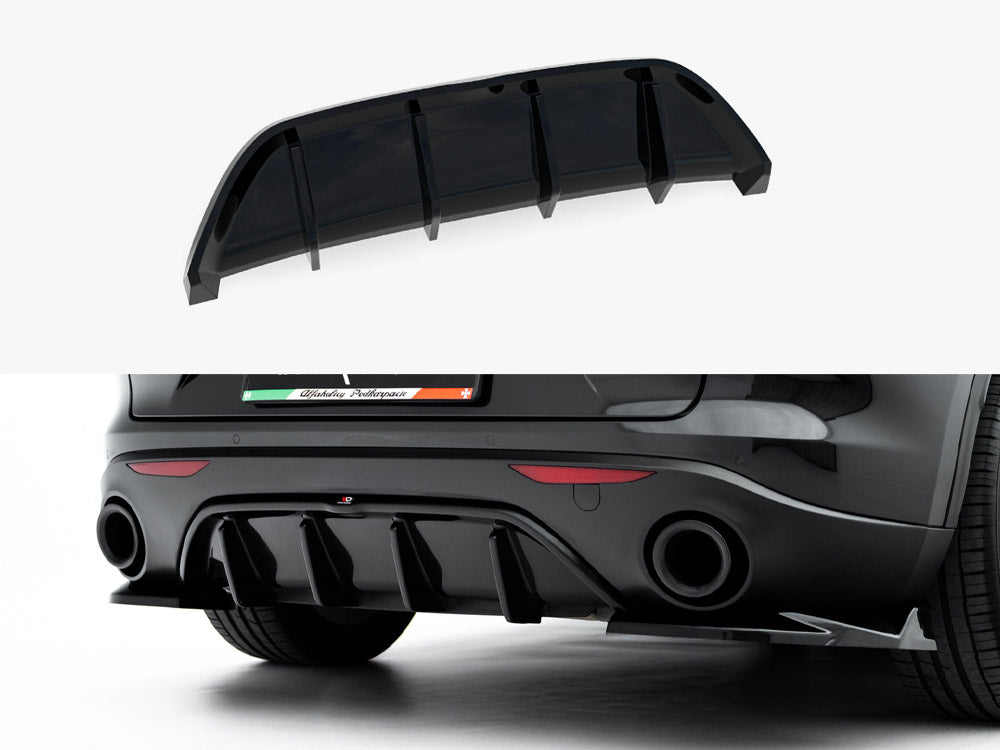 Rear Diffuser Alfa Romeo Stelvio (2016-2020) - Wayside Performance 