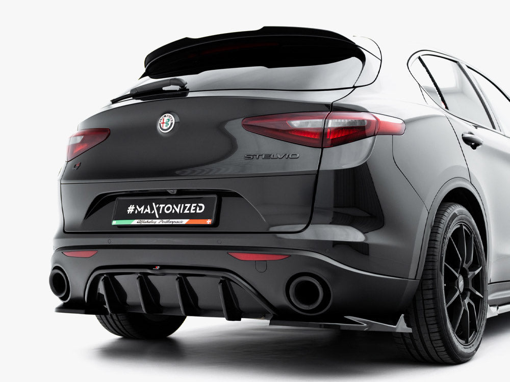 Rear Diffuser Alfa Romeo Stelvio (2016-2020) - Wayside Performance 