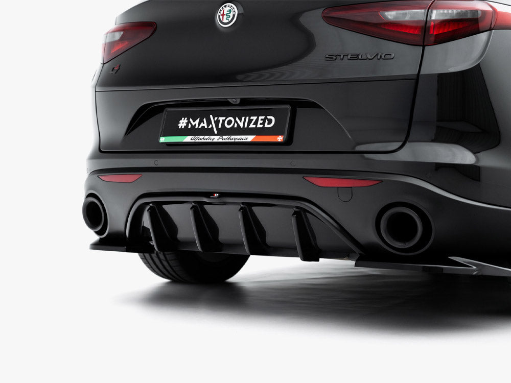 Rear Diffuser Alfa Romeo Stelvio (2016-2020) - Wayside Performance 