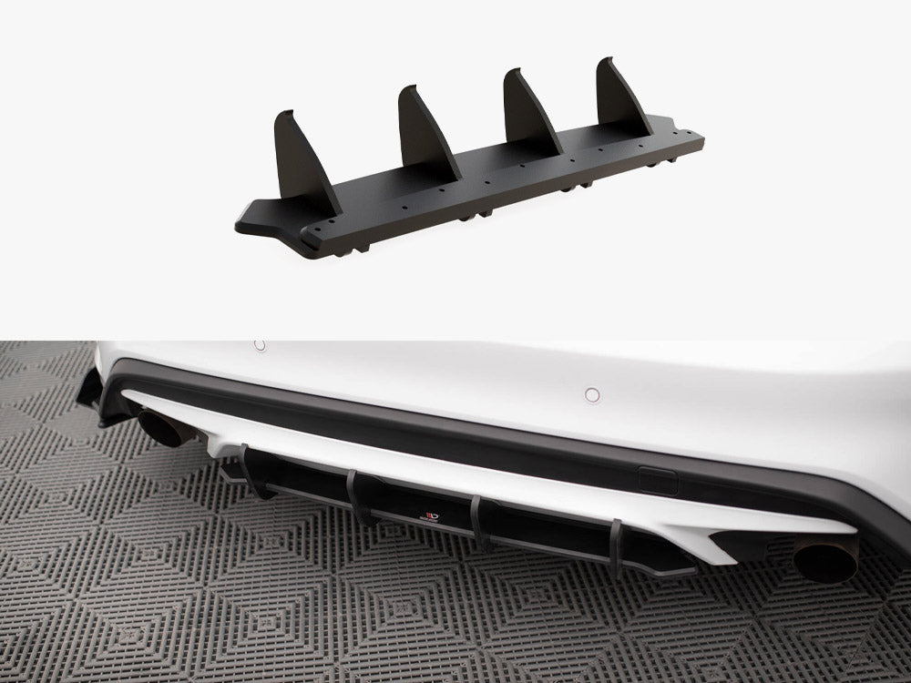 Maxton Design Street Pro Rear Diffuser Ford Focus St Mk4 - Wayside Performance 