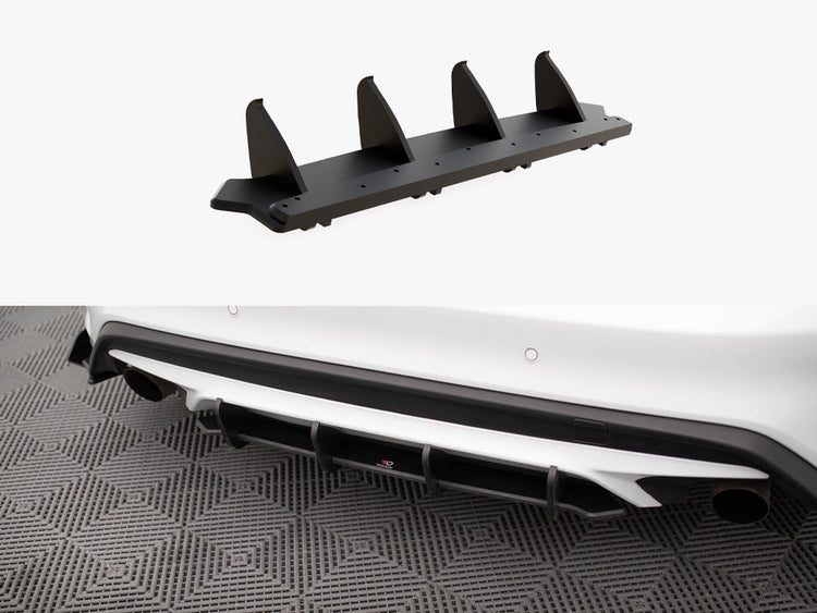 Maxton Design Street Pro Rear Diffuser Ford Focus St Mk4 - Wayside Performance 
