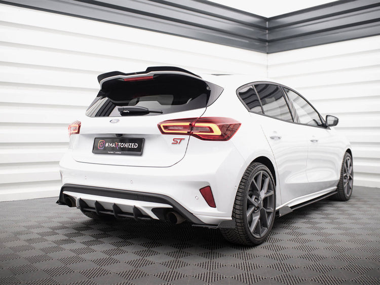 Maxton Design Street Pro Rear Diffuser Ford Focus St Mk4 - Wayside Performance 