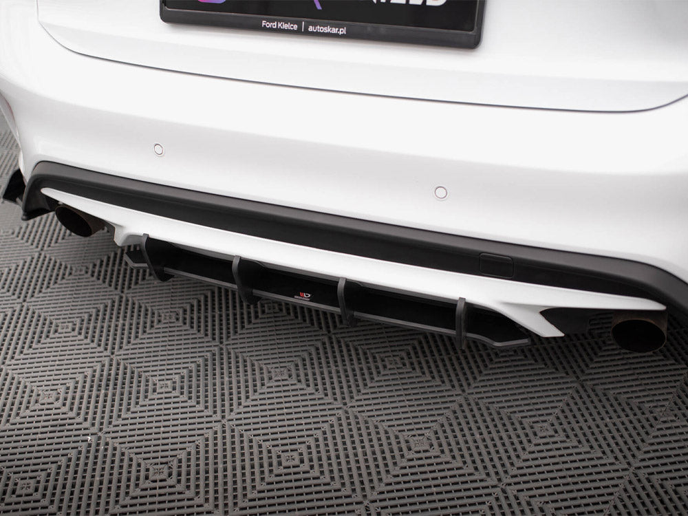 Maxton Design Street Pro Rear Diffuser Ford Focus St Mk4 - Wayside Performance 