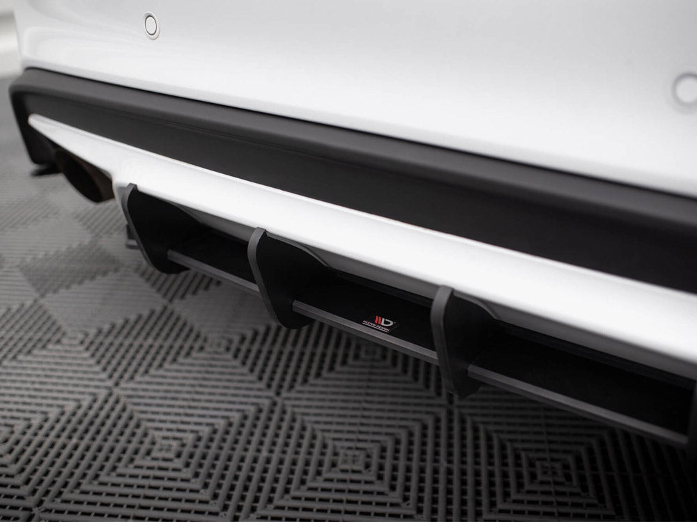 Maxton Design Street Pro Rear Diffuser Ford Focus St Mk4 - Wayside Performance 