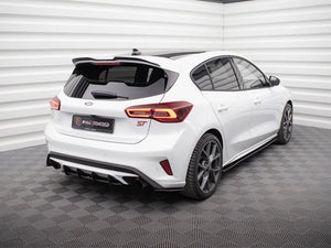 Maxton Design Street Pro Rear Side Splitters Ford Focus St Mk4 - Wayside Performance 