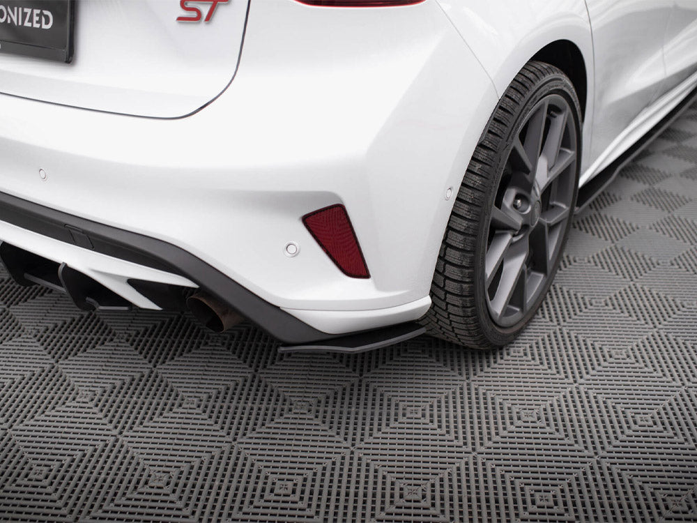 Maxton Design Street Pro Rear Side Splitters Ford Focus St Mk4 - Wayside Performance 