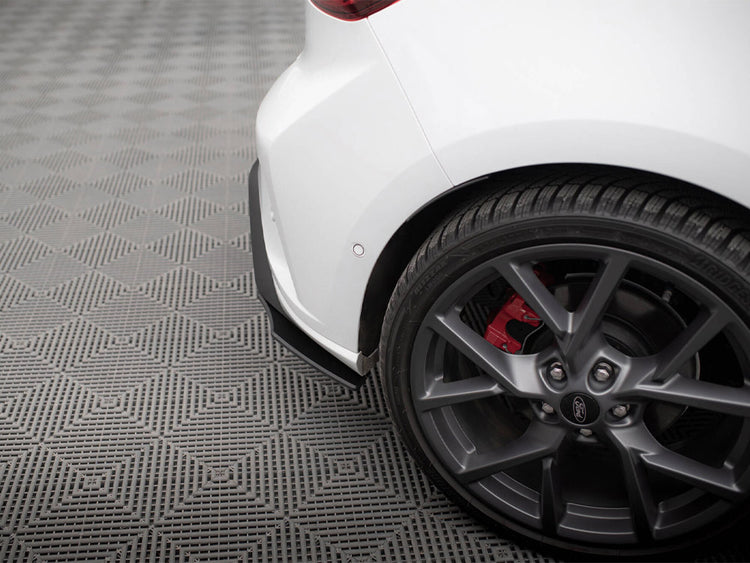 Maxton Design Street Pro Rear Side Splitters Ford Focus St Mk4 - Wayside Performance 