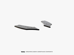 Maxton Design Street Pro Rear Side Splitters Ford Focus St Mk4 - Wayside Performance 