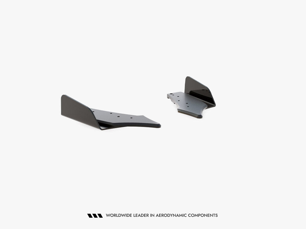 Maxton Design Street Pro Rear Side Splitters (+flaps) Ford Focus St Mk4 - Wayside Performance 