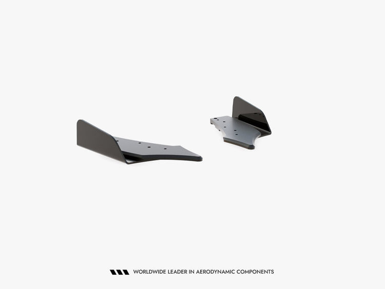 Maxton Design Street Pro Rear Side Splitters (+flaps) Ford Focus St Mk4 - Wayside Performance 