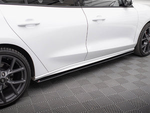 Maxton Design Street Pro Side Skirt Diffusers Ford Focus St / St-line Mk4 - Wayside Performance 