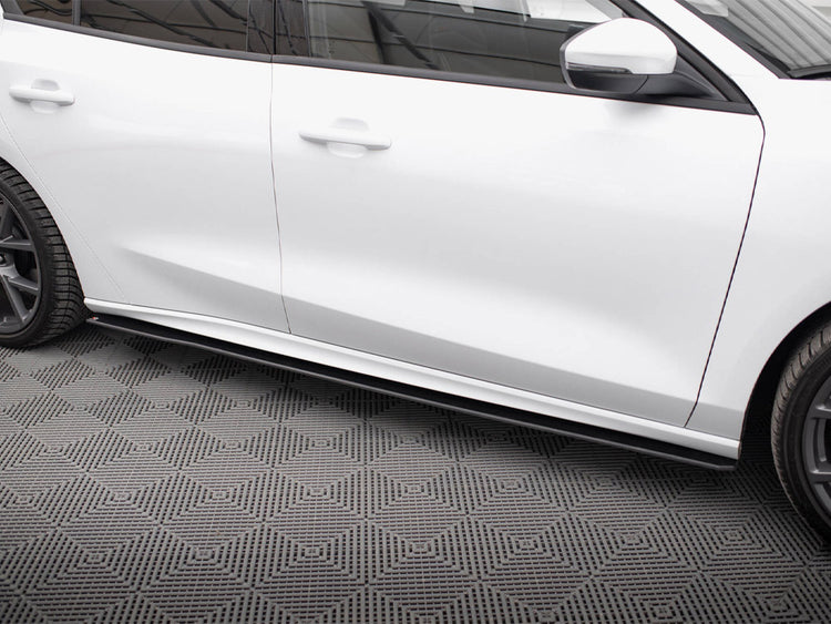 Maxton Design Street Pro Side Skirt Diffusers Ford Focus St / St-line Mk4 - Wayside Performance 