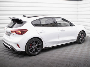 Maxton Design Street Pro Side Skirt Diffusers (+flaps) Ford Focus St / St-line Mk4 - Wayside Performance 