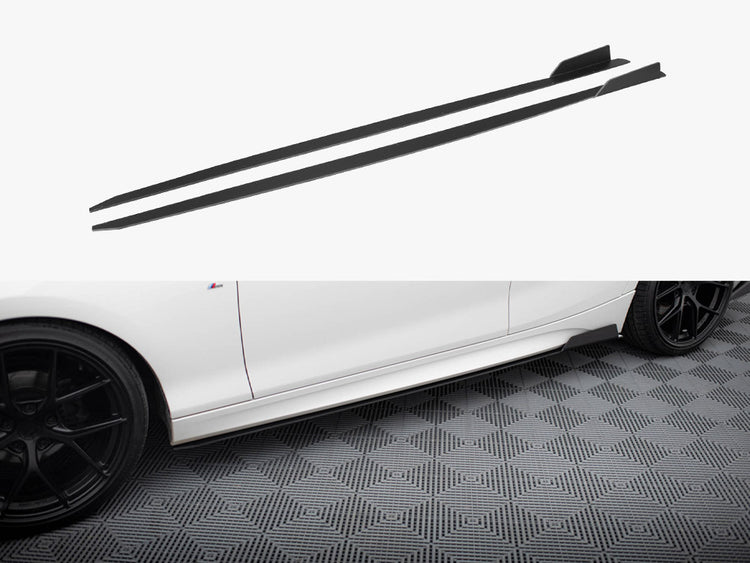 Maxton Design Racing Side Skirt Diffusers BMW 1 M135i / M140i / M-Pack F21 - Wayside Performance 