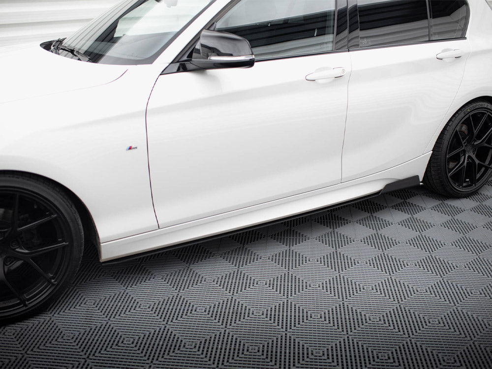 Maxton Design Racing Side Skirt Diffusers BMW 1 M135i / M140i / M-Pack F21 - Wayside Performance 