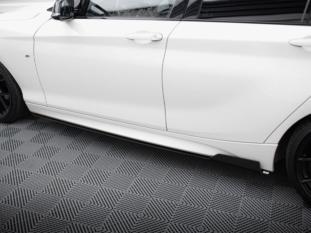 Maxton Design Racing Side Skirt Diffusers BMW 1 M135i / M140i / M-Pack F21 - Wayside Performance 
