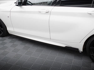 Maxton Design Racing Side Skirt Diffusers BMW 1 M135i / M140i / M-Pack F21 - Wayside Performance 