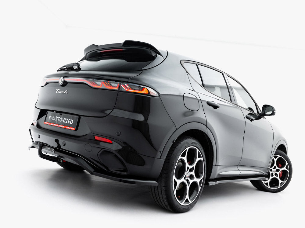 Maxton Design Central Rear Splitter (Vertical Bars) Alfa Romeo Tonale Mk1 - Wayside Performance 