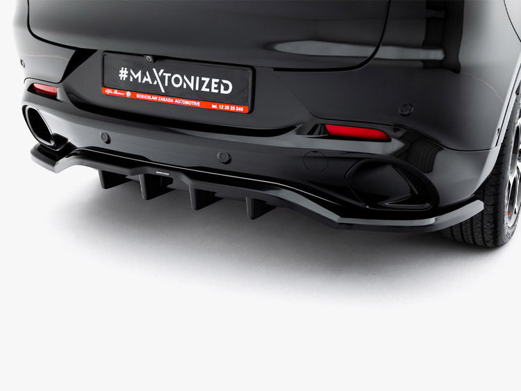 Maxton Design Central Rear Splitter (Vertical Bars) Alfa Romeo Tonale Mk1 - Wayside Performance 