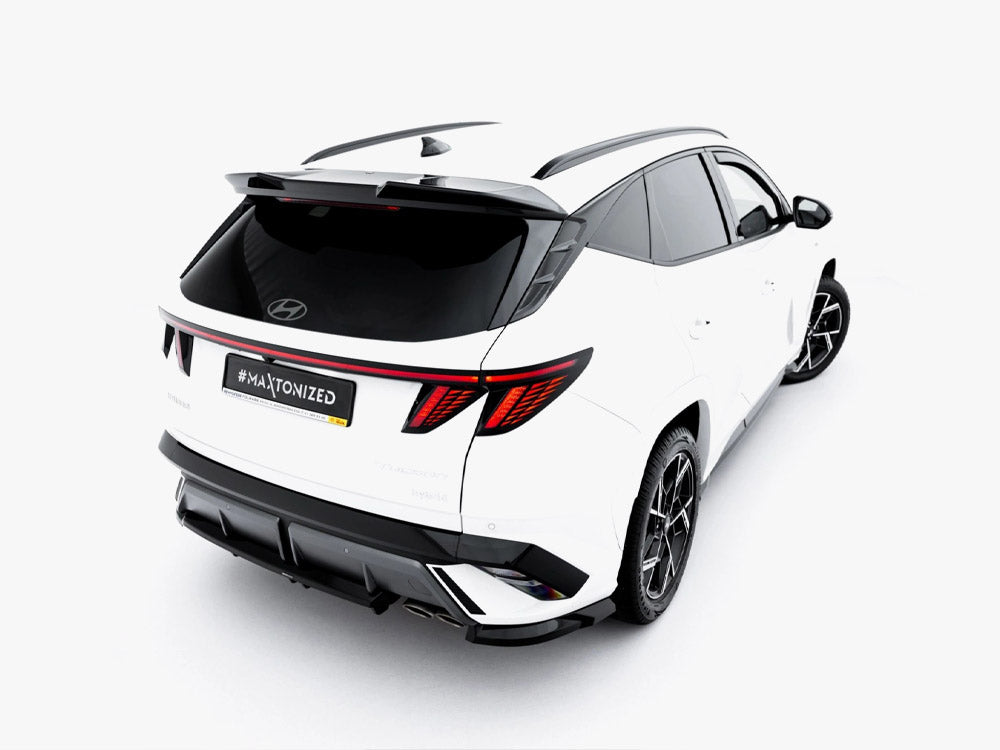 Maxton Design Spoiler CAP 3D Hyundai Tucson N-Line Mk4 Facelift - Wayside Performance 